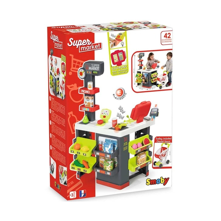 Magazin pentru copii Smoby Super Market cu accesorii