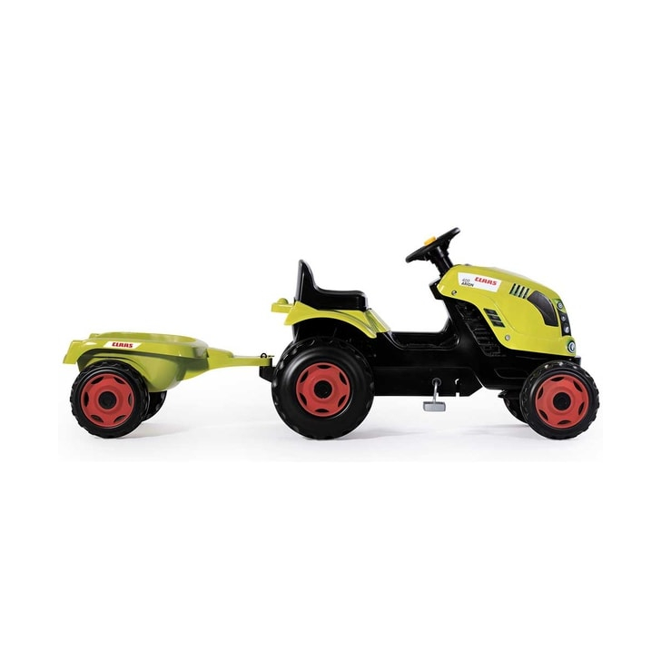 Tractor cu pedale si remorca Smoby Claas Farmer XL