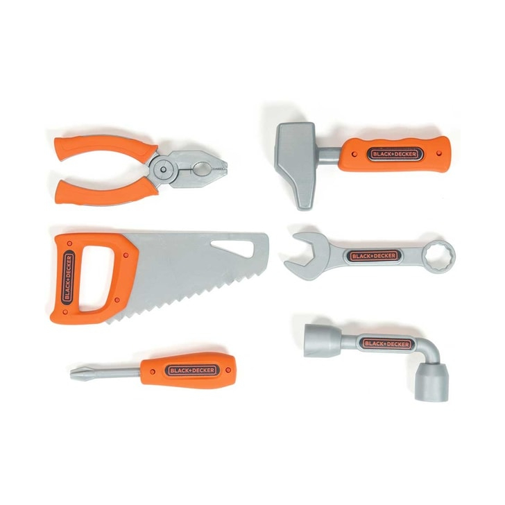 Jucarie Smoby Trusa Black & Decker cu 6 unelte