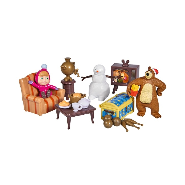 Jucarie Simba Masha and the Bear Winter Bear's House