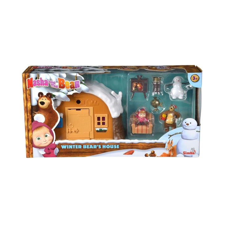 Jucarie Simba Masha and the Bear Winter Bear's House