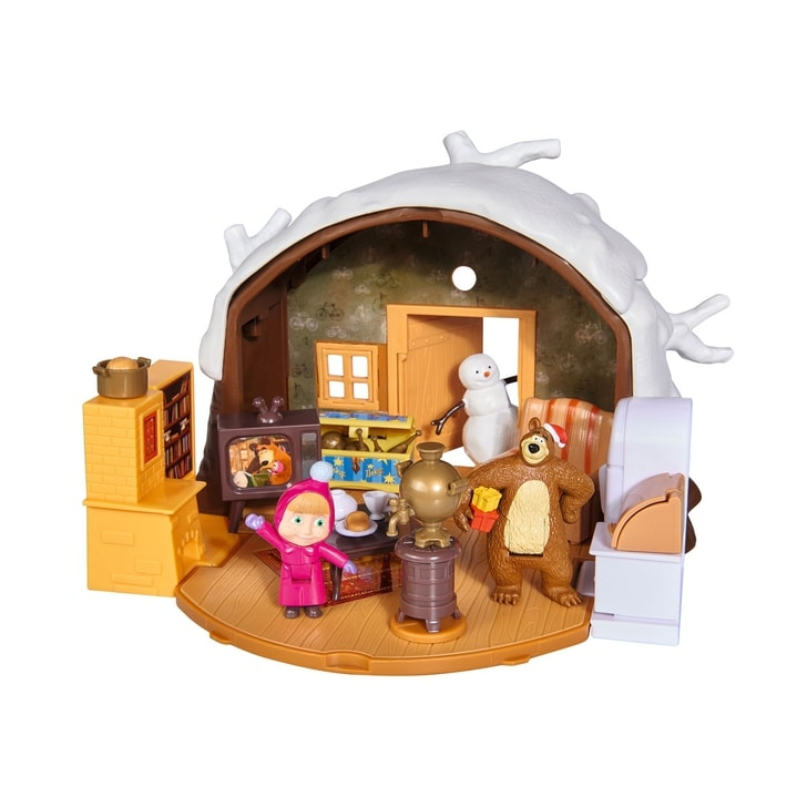 Jucarie Simba Masha and the Bear Winter Bear's House