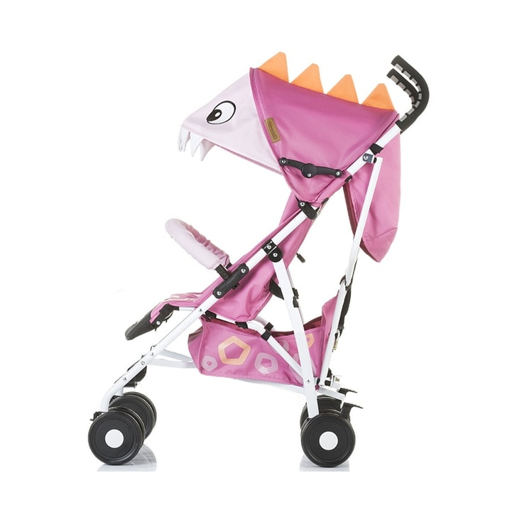 Carucior sport Chipolino Ergo pink baby dragon