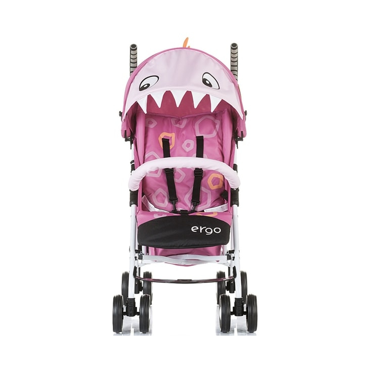 Carucior sport Chipolino Ergo pink baby dragon