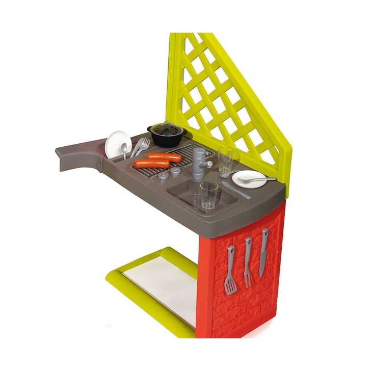 Bucatarie Smoby pentru casuta Jura Lodge cu accesorii