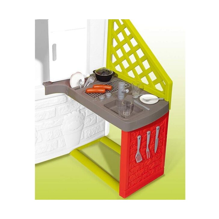 Bucatarie Smoby pentru casuta Jura Lodge cu accesorii