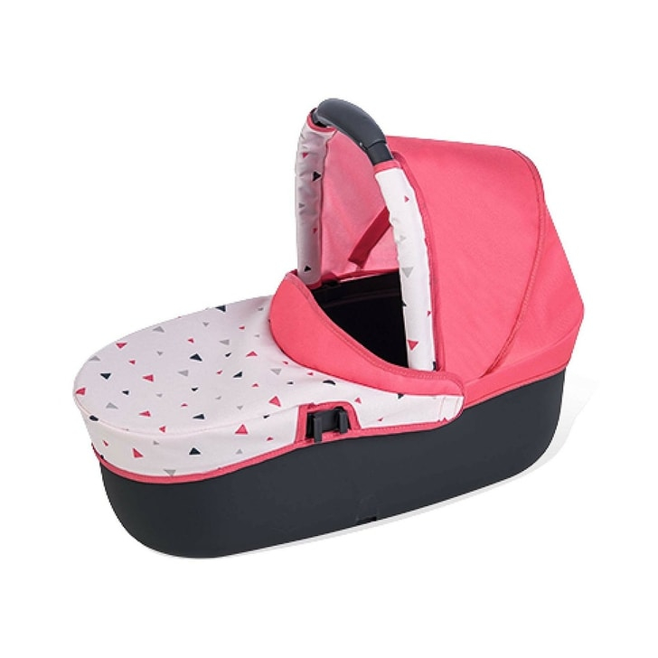 Carucior pentru papusi Smoby Quinny Combi 3 in 1 roz