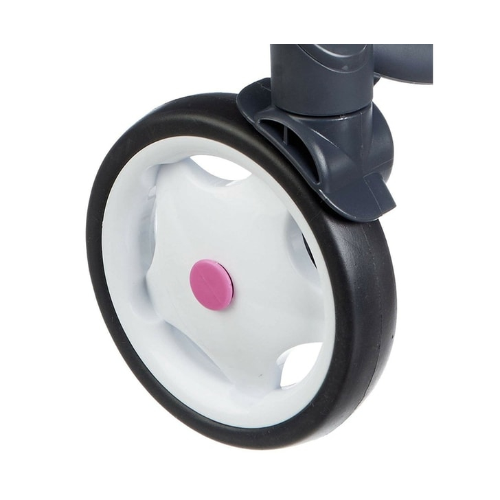 Carucior pentru papusi Smoby Quinny Combi 3 in 1 roz