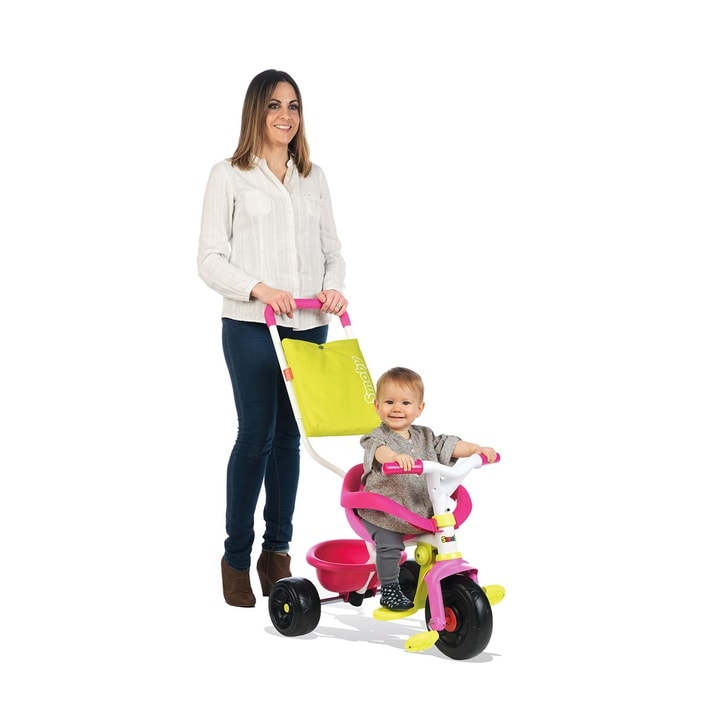 Tricicleta pentru copii Smoby Be Fun Confort pink