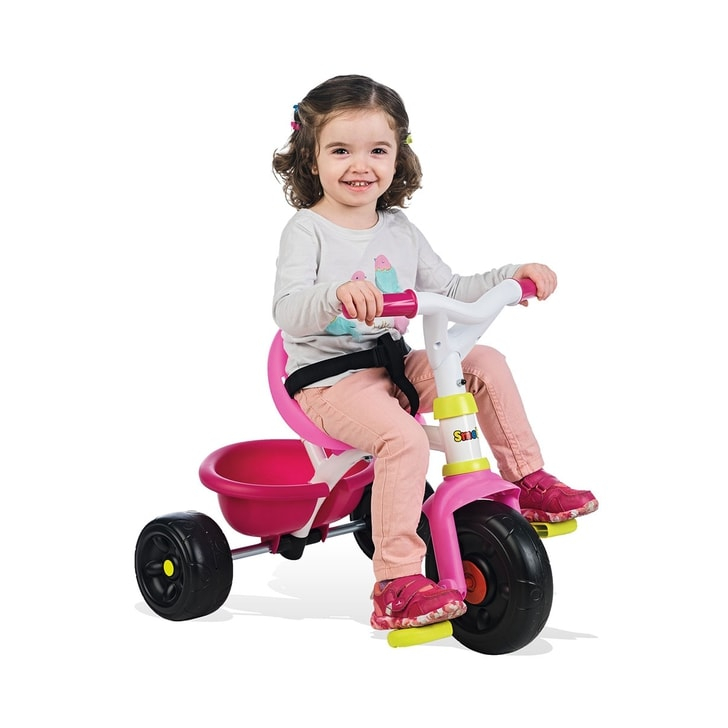 Tricicleta pentru copii Smoby Be Fun pink