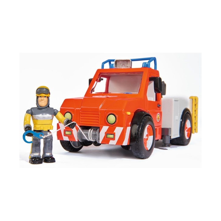 Masina de pompieri Simba Fireman Sam Phoenix cu figurina, cal si accesorii