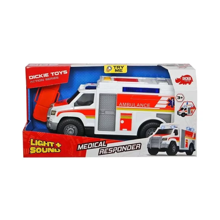 Masina ambulanta Dickie Toys Medical Responder cu accesorii