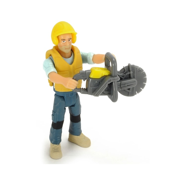 Excavator Dickie Toys Playlife Excavator Set cu figurina si accesorii