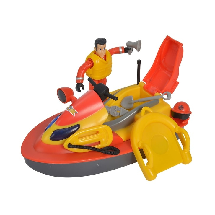 Jet Sky Simba Fireman Sam Juno cu figurina si accesorii