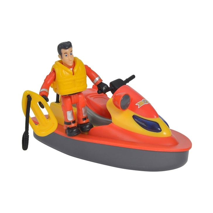 Jet Sky Simba Fireman Sam Juno cu figurina si accesorii