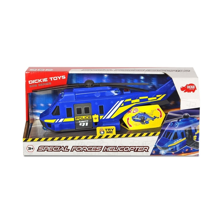 Jucarie Dickie Toys Elicopter de politie Special Forces Helicopter Unit 91