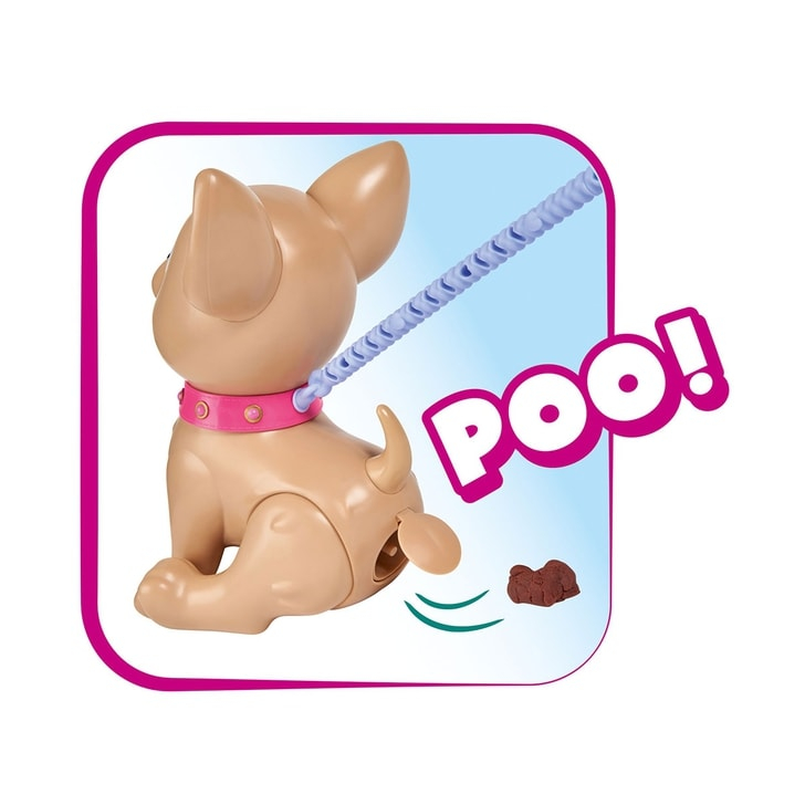 Jucarie Simba Caine Chi Chi Love Poo Puppy cu accesorii