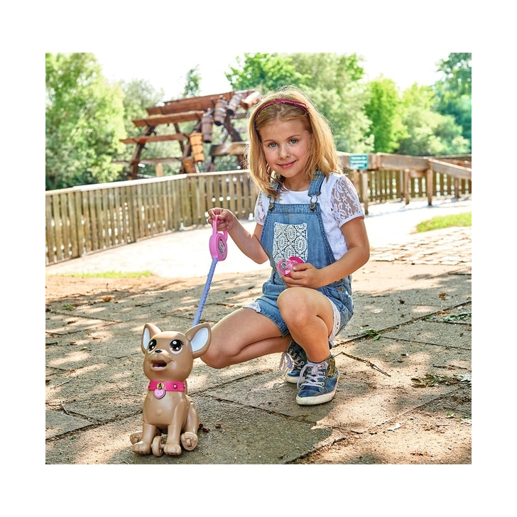 Jucarie Simba Caine Chi Chi Love Poo Puppy cu accesorii