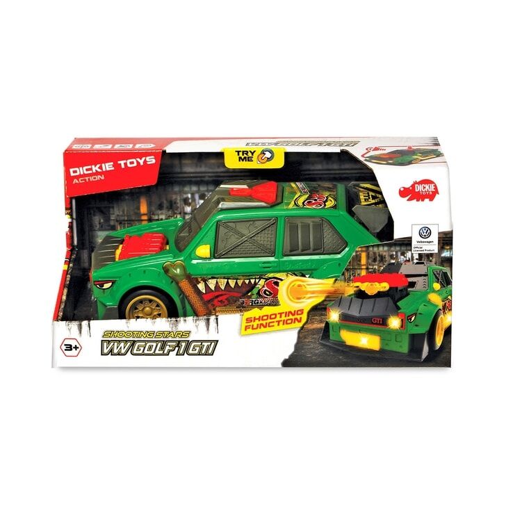 Masina Dickie Toys Volkswagen Golf 1 GTI cu proiectile