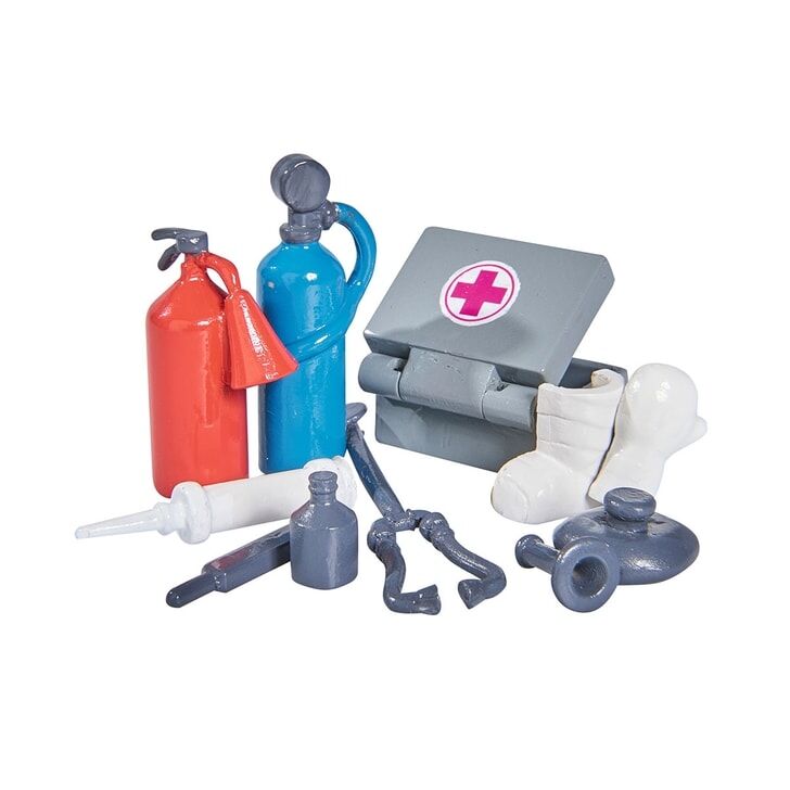 Masina Simba Masha and the Bear Ambulance cu accesorii