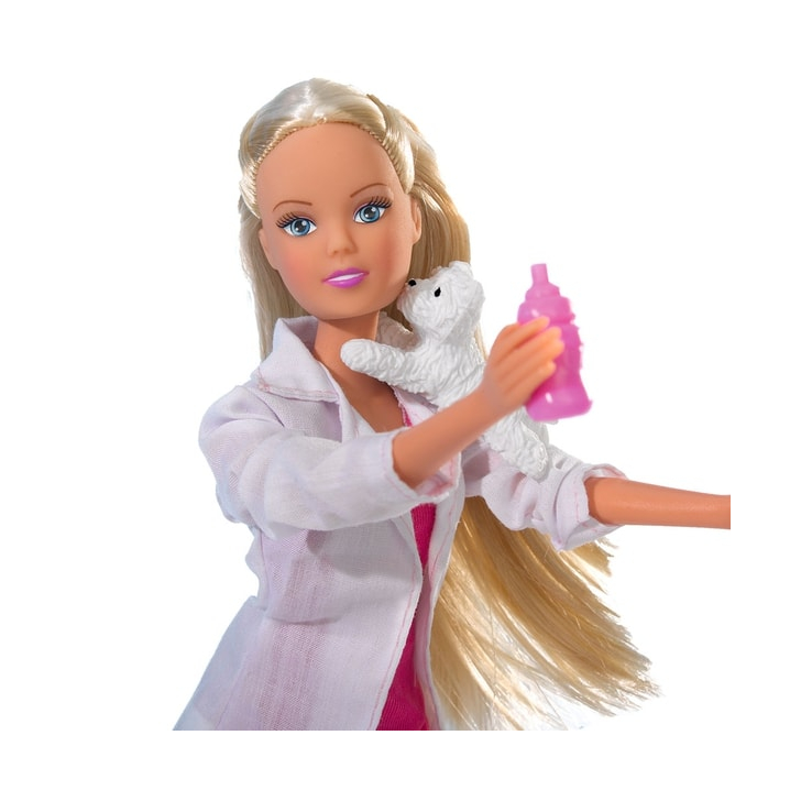 Papusa Simba Steffi Love Animal Doctor 29 cm cu accesorii