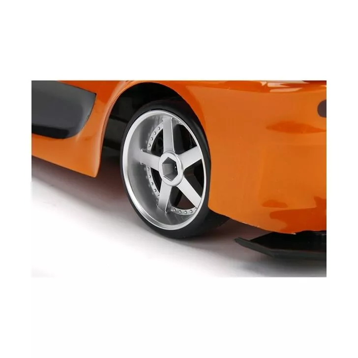 Masina Jada Toys Fast and Furious Mazda RX-7 Drift cu anvelope si telecomanda