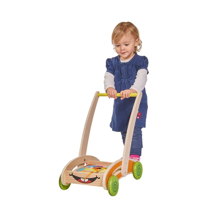 Carucior Eichhorn Activity Walker cu 35 cuburi