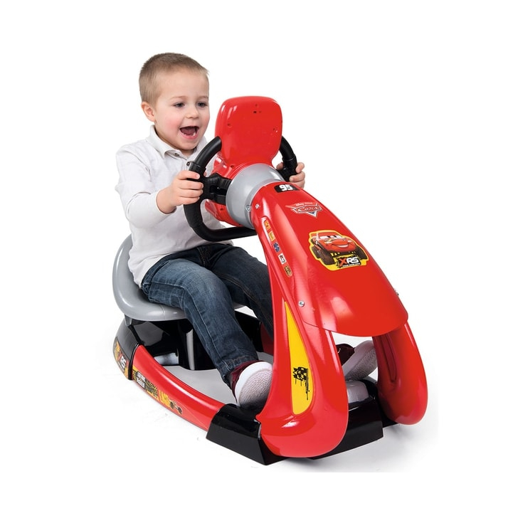 Simulator auto Smoby Cars 3 V8 Driver cu suport pentru telefon