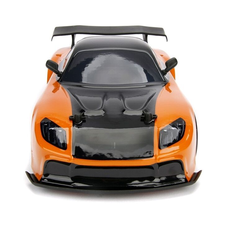 Masina Jada Toys Fast and Furious Mazda RX-7 Drift cu anvelope si telecomanda