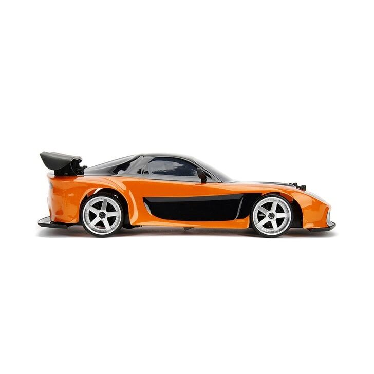 Masina Jada Toys Fast and Furious Mazda RX-7 Drift cu anvelope si telecomanda
