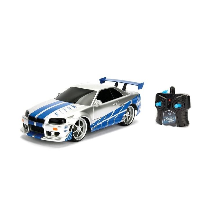 Masina Jada Toys Fast and Furious Nissan Skyline GTR cu telecomanda