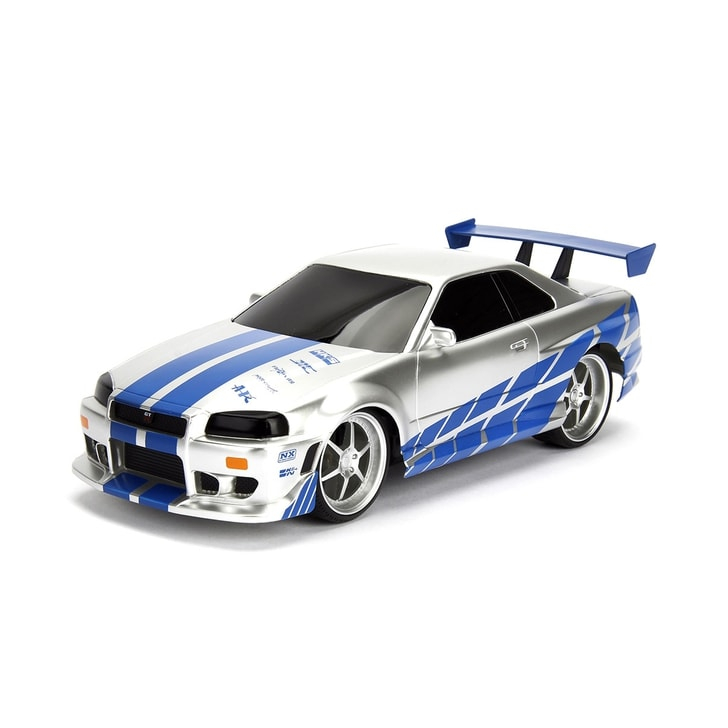 Masina Jada Toys Fast and Furious Nissan Skyline GTR cu telecomanda