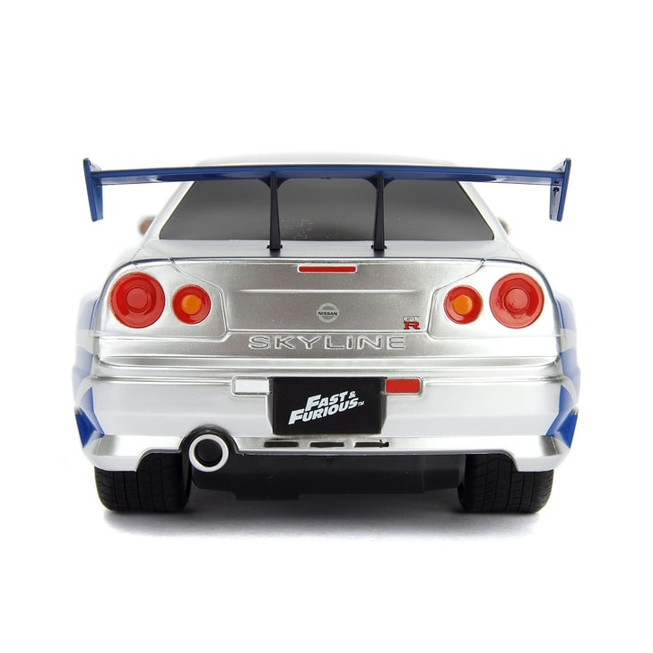 Masina Jada Toys Fast and Furious Nissan Skyline GTR cu telecomanda