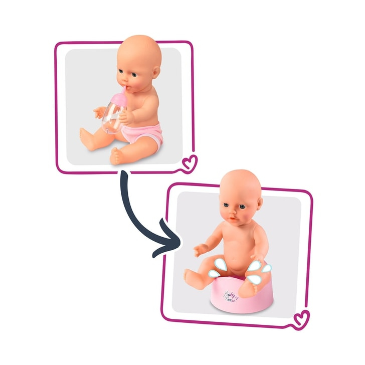 Patut Co-Sleeper pentru papusi Smoby Baby Nurse 2 in 1