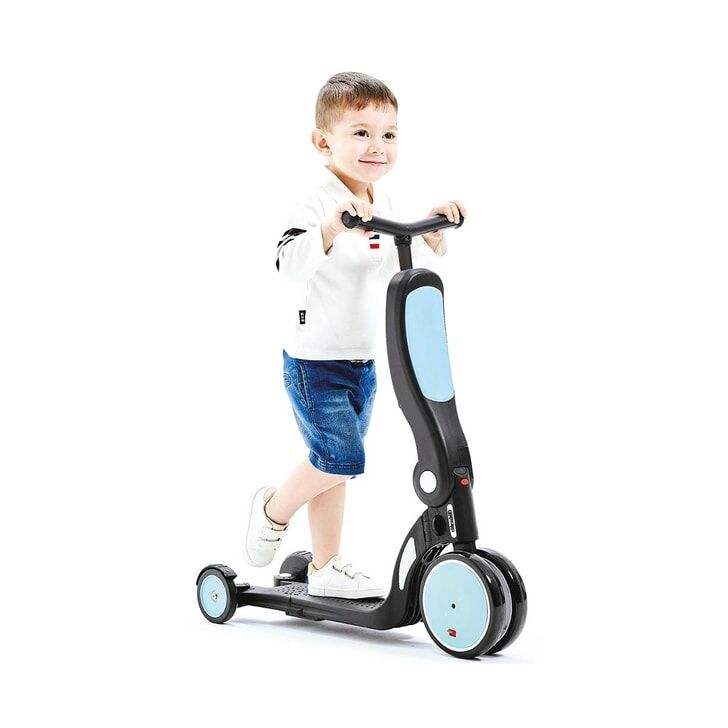 Bicicleta, tricicleta si trotineta pentru copii Chipolino All Ride 4 in 1 sky