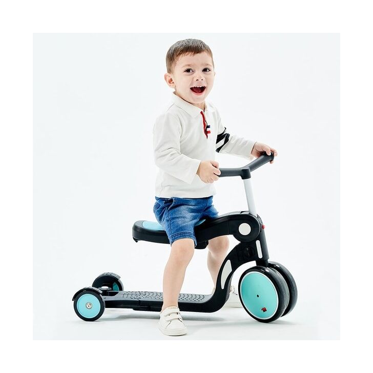 Bicicleta, tricicleta si trotineta pentru copii Chipolino All Ride 4 in 1 sky