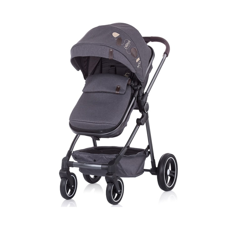 Carucior Chipolino Noah 3 in 1 grey denim