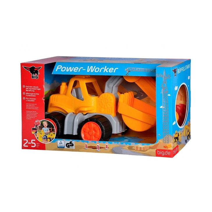 Excavator Big Power Worker Digger