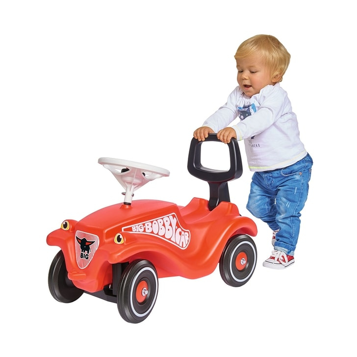 Maner si spatar pentru masinuta de impins Big Bobby Car Walker 2 in 1