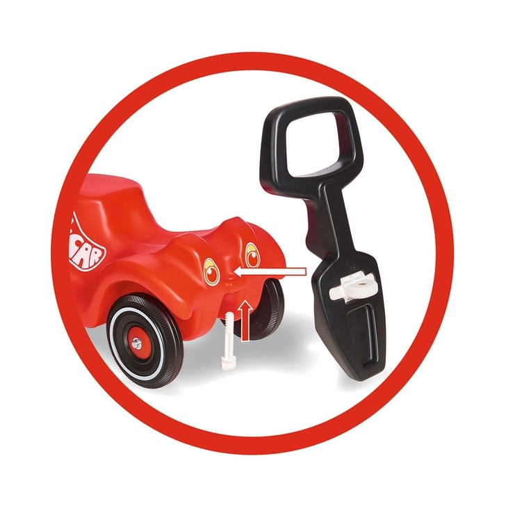 Maner si spatar pentru masinuta de impins Big Bobby Car Walker 2 in 1