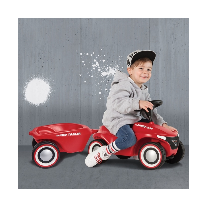 Remorca Big Bobby Car Neo red