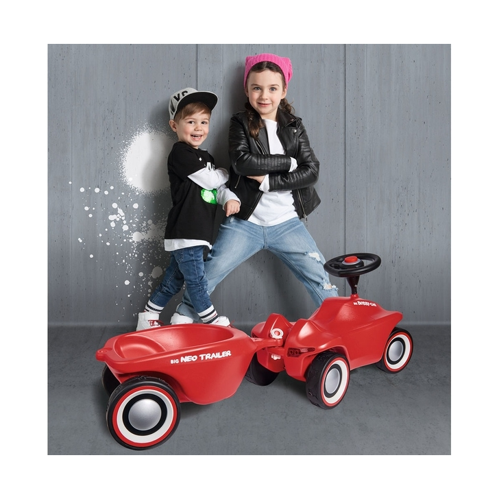 Remorca Big Bobby Car Neo red