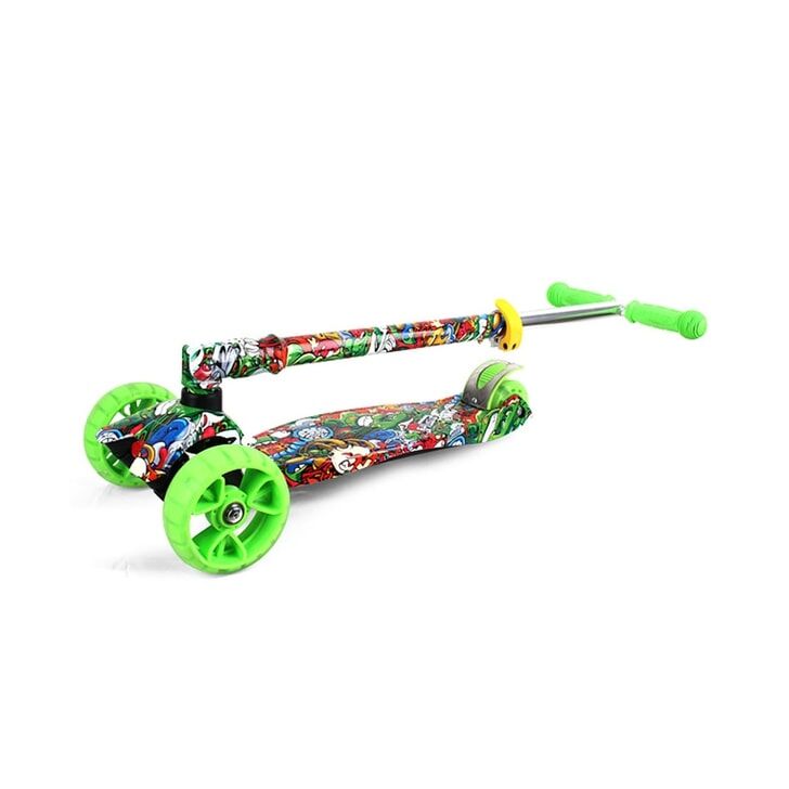 Trotineta Chipolino Croxer Evo green grafitti