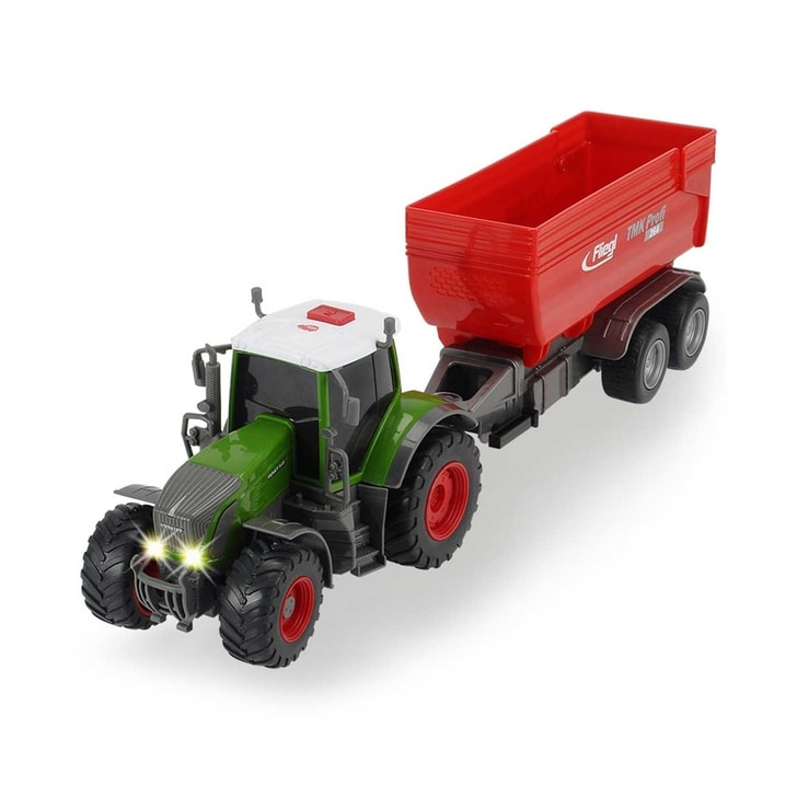 Tractor Dickie Toys Fendt 939 Vario cu remorca 41 cm