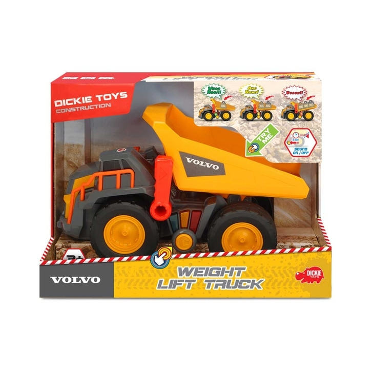 Camion basculant Dickie Toys Volvo Weight Lift Truck