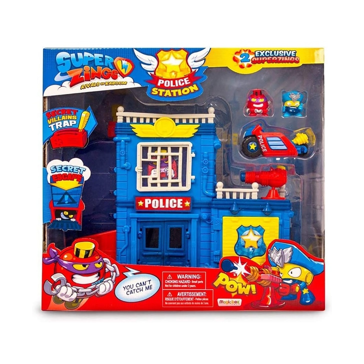 Set Magicbox Toys Super Zings Sectia de politie