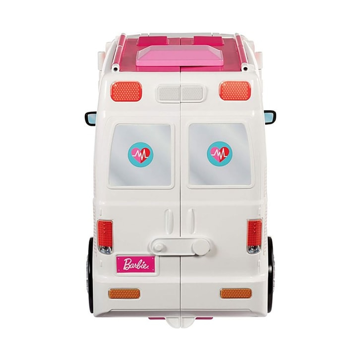 Masina ambulanta Barbie by Mattel I can be Clinica mobila 2 in 1