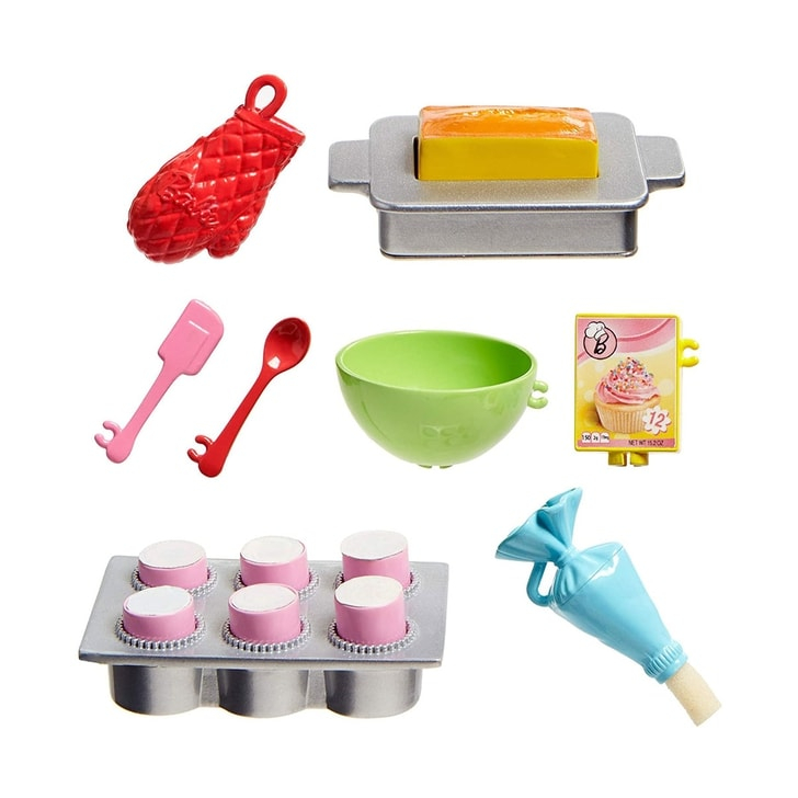 Set Barbie by Mattel I can be Papusa cu bucatarie FHP57