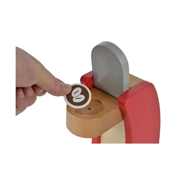 Jucarie din lemn Eichhorn Coffee Machine