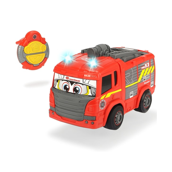 Masina de pompieri Dickie Toys Happy Fire Truck cu telecomanda